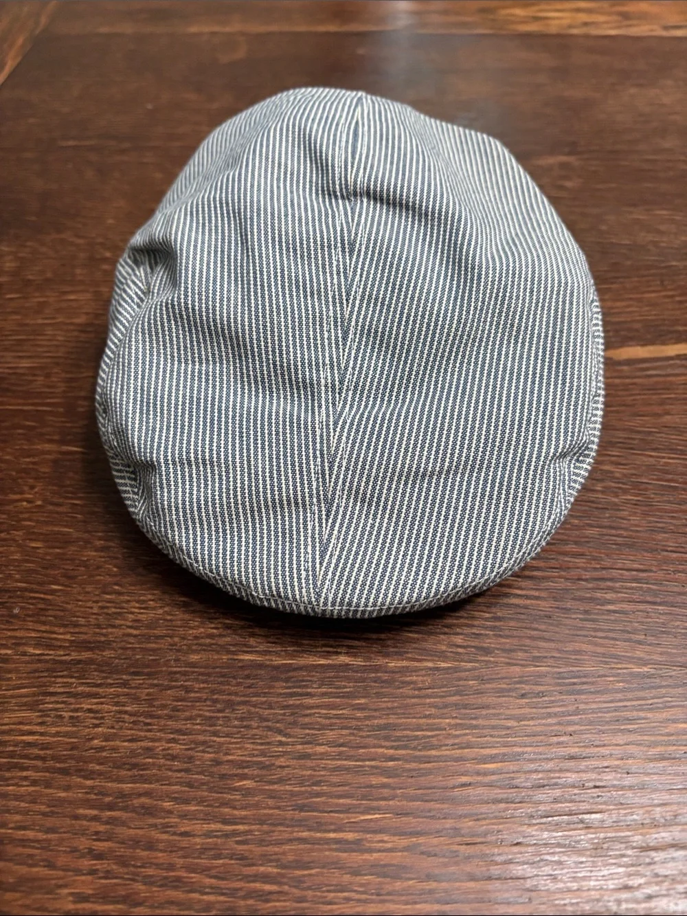 Crazy 8 Boys 4-Piece Blue Pinstripe Seersucker Vest Tie Cap Set 100% Cotton 3T